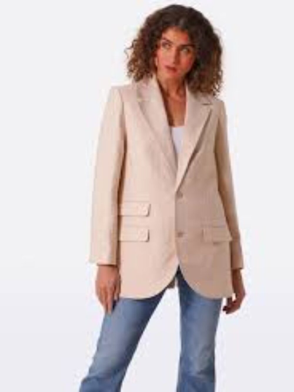 Zadig and Voltaire Violet Linen Mix Blazer Size 34th NWT MSRP $698